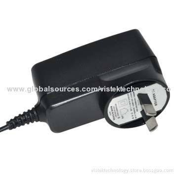 5V/1A AC/DC Adapter with UL and PSE Marks, 0.15A Input Current